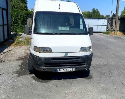 Белый Фиат Дукато, объемом двигателя 2.5 л и пробегом 300 тыс. км за 2350 $, фото 1 на Automoto.ua
