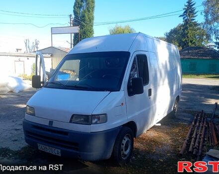 Белый Фиат Дукато, объемом двигателя 2.8 л и пробегом 264 тыс. км за 2500 $, фото 1 на Automoto.ua