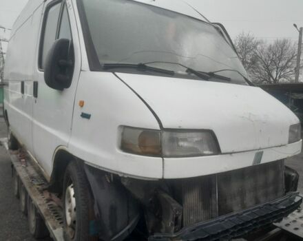 Белый Фиат Дукато, объемом двигателя 2.5 л и пробегом 377 тыс. км за 1500 $, фото 1 на Automoto.ua