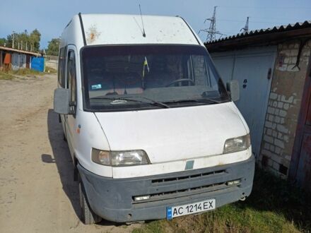 Белый Фиат Дукато, объемом двигателя 2.5 л и пробегом 550 тыс. км за 2500 $, фото 1 на Automoto.ua