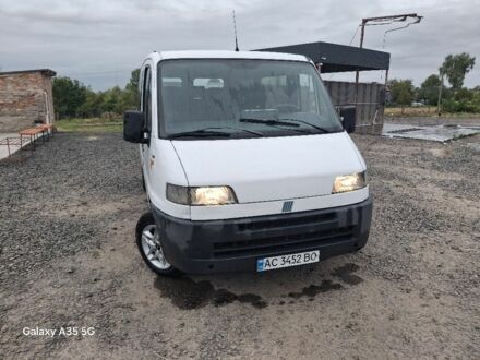 Белый Фиат Дукато, объемом двигателя 1.9 л и пробегом 550 тыс. км за 3300 $, фото 1 на Automoto.ua