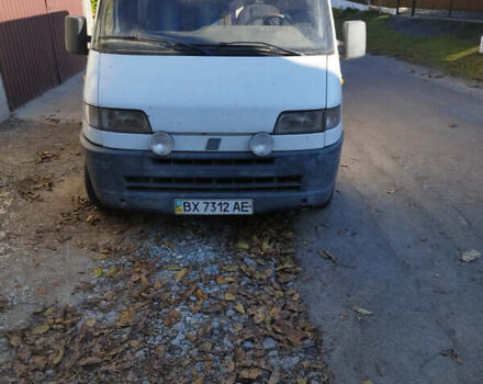 Белый Фиат Дукато, объемом двигателя 2.5 л и пробегом 300 тыс. км за 2300 $, фото 1 на Automoto.ua