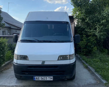 Белый Фиат Дукато, объемом двигателя 2.5 л и пробегом 250 тыс. км за 3400 $, фото 1 на Automoto.ua
