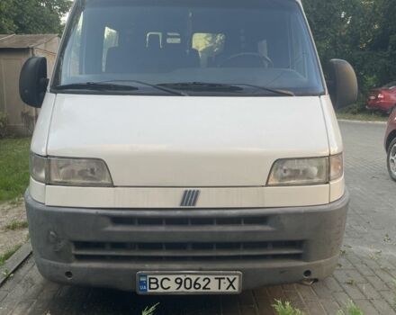 Белый Фиат Дукато, объемом двигателя 2.5 л и пробегом 400 тыс. км за 4500 $, фото 1 на Automoto.ua