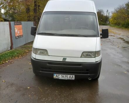 Белый Фиат Дукато, объемом двигателя 2 л и пробегом 300 тыс. км за 3000 $, фото 1 на Automoto.ua