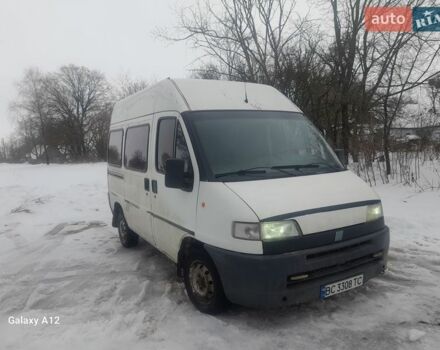 Белый Фиат Дукато, объемом двигателя 1.9 л и пробегом 280 тыс. км за 2000 $, фото 1 на Automoto.ua