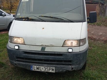 Белый Фиат Дукато, объемом двигателя 2 л и пробегом 300 тыс. км за 1700 $, фото 1 на Automoto.ua