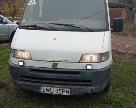 Белый Фиат Дукато, объемом двигателя 2 л и пробегом 300 тыс. км за 1700 $, фото 1 на Automoto.ua