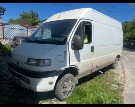 Белый Фиат Дукато, объемом двигателя 2.5 л и пробегом 290 тыс. км за 1165 $, фото 1 на Automoto.ua