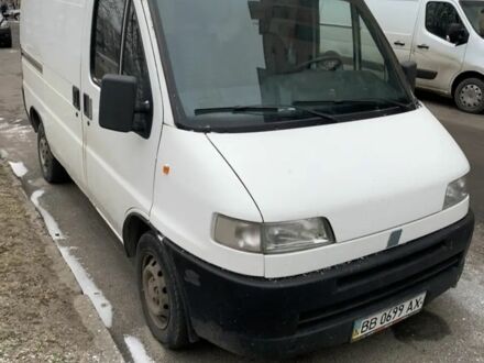 Белый Фиат Дукато, объемом двигателя 2.5 л и пробегом 343 тыс. км за 1500 $, фото 1 на Automoto.ua