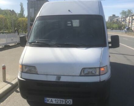 Белый Фиат Дукато, объемом двигателя 2.8 л и пробегом 300 тыс. км за 2500 $, фото 1 на Automoto.ua