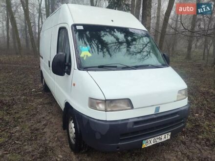Белый Фиат Дукато, объемом двигателя 2.8 л и пробегом 300 тыс. км за 3500 $, фото 1 на Automoto.ua