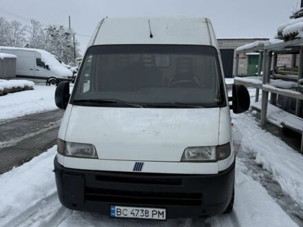 Белый Фиат Дукато, объемом двигателя 2.8 л и пробегом 400 тыс. км за 1850 $, фото 1 на Automoto.ua