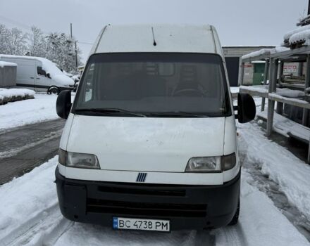Белый Фиат Дукато, объемом двигателя 2.8 л и пробегом 400 тыс. км за 1850 $, фото 1 на Automoto.ua