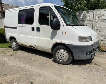 Белый Фиат Дукато, объемом двигателя 2.8 л и пробегом 315 тыс. км за 2400 $, фото 1 на Automoto.ua