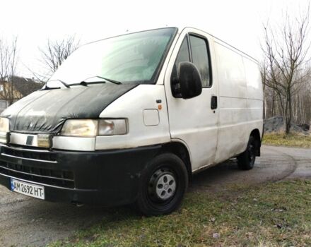 Белый Фиат Дукато, объемом двигателя 1.9 л и пробегом 180 тыс. км за 1950 $, фото 1 на Automoto.ua