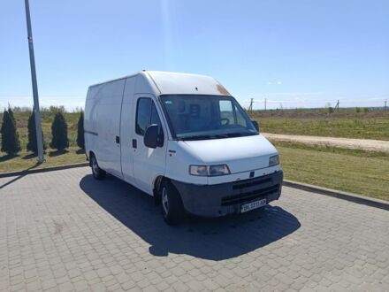 Белый Фиат Дукато, объемом двигателя 3 л и пробегом 460 тыс. км за 5000 $, фото 1 на Automoto.ua
