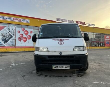 Белый Фиат Дукато, объемом двигателя 1.9 л и пробегом 340 тыс. км за 1209 $, фото 1 на Automoto.ua