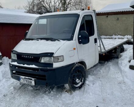 Белый Фиат Дукато, объемом двигателя 2.7 л и пробегом 390 тыс. км за 8000 $, фото 1 на Automoto.ua