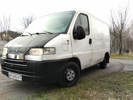 Білий Фіат Дукато, об'ємом двигуна 1.9 л та пробігом 180 тис. км за 1950 $, фото 1 на Automoto.ua