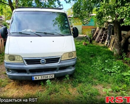 Белый Фиат Дукато, объемом двигателя 2 л и пробегом 375 тыс. км за 2220 $, фото 1 на Automoto.ua