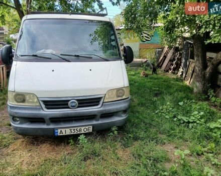 Белый Фиат Дукато, объемом двигателя 2 л и пробегом 375 тыс. км за 2226 $, фото 1 на Automoto.ua