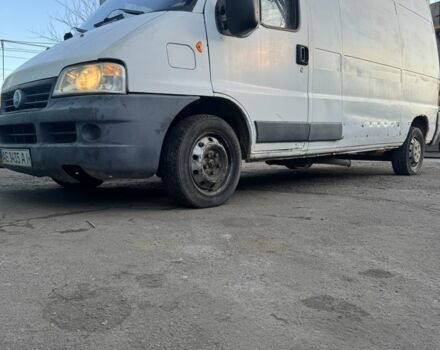 Белый Фиат Дукато, объемом двигателя 2.8 л и пробегом 200 тыс. км за 2100 $, фото 1 на Automoto.ua