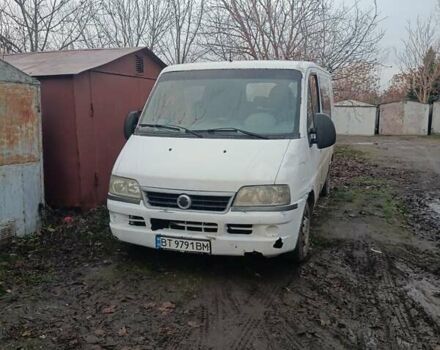 Белый Фиат Дукато, объемом двигателя 2.5 л и пробегом 100 тыс. км за 3000 $, фото 1 на Automoto.ua