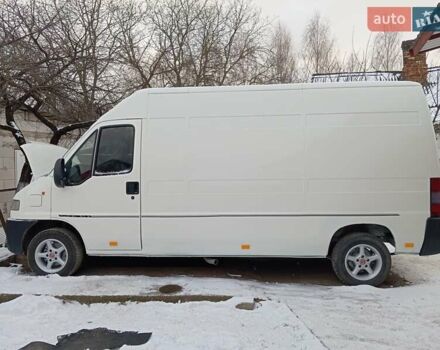 Белый Фиат Дукато, объемом двигателя 2.8 л и пробегом 450 тыс. км за 4400 $, фото 1 на Automoto.ua