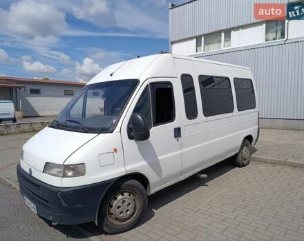 Белый Фиат Дукато, объемом двигателя 2.8 л и пробегом 483 тыс. км за 4200 $, фото 1 на Automoto.ua