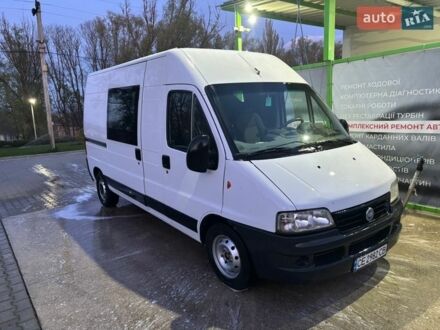 Белый Фиат Дукато, объемом двигателя 2.8 л и пробегом 380 тыс. км за 5000 $, фото 1 на Automoto.ua