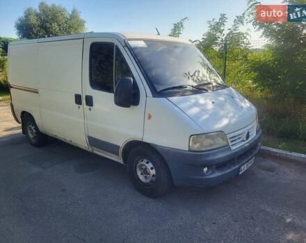 Белый Фиат Дукато, объемом двигателя 2.3 л и пробегом 465 тыс. км за 2990 $, фото 1 на Automoto.ua