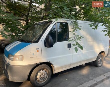 Белый Фиат Дукато, объемом двигателя 2.8 л и пробегом 335 тыс. км за 3300 $, фото 1 на Automoto.ua