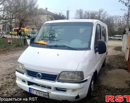 Белый Фиат Дукато, объемом двигателя 2.8 л и пробегом 372 тыс. км за 2600 $, фото 1 на Automoto.ua