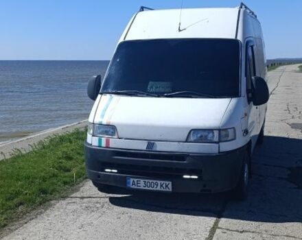 Белый Фиат Дукато, объемом двигателя 2.8 л и пробегом 184 тыс. км за 3650 $, фото 1 на Automoto.ua