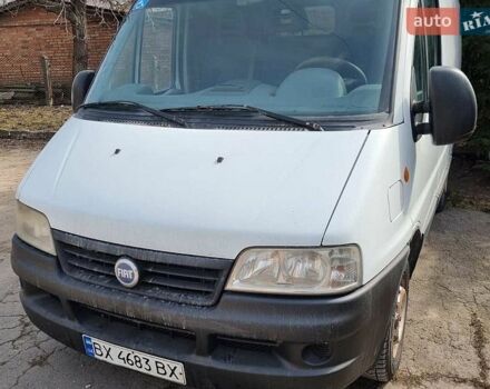 Белый Фиат Дукато, объемом двигателя 2 л и пробегом 275 тыс. км за 4600 $, фото 1 на Automoto.ua