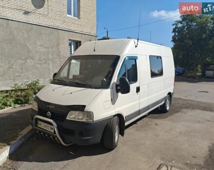 Білий Фіат Дукато, об'ємом двигуна 2.8 л та пробігом 486 тис. км за 5000 $, фото 1 на Automoto.ua