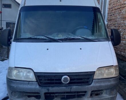 Белый Фиат Дукато, объемом двигателя 2.8 л и пробегом 60 тыс. км за 1500 $, фото 1 на Automoto.ua