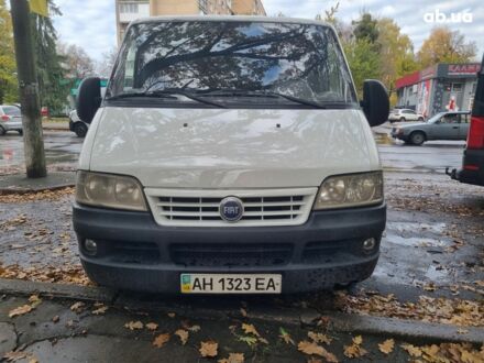 Белый Фиат Дукато, объемом двигателя 2 л и пробегом 482 тыс. км за 3950 $, фото 1 на Automoto.ua