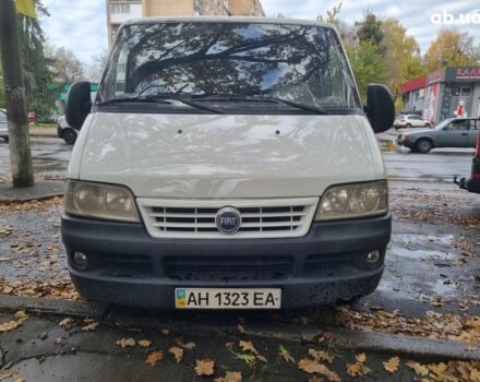 Белый Фиат Дукато, объемом двигателя 2 л и пробегом 482 тыс. км за 3950 $, фото 1 на Automoto.ua