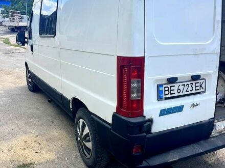Белый Фиат Дукато, объемом двигателя 2.8 л и пробегом 470 тыс. км за 5300 $, фото 1 на Automoto.ua