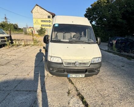 Белый Фиат Дукато, объемом двигателя 2.8 л и пробегом 283 тыс. км за 3900 $, фото 1 на Automoto.ua