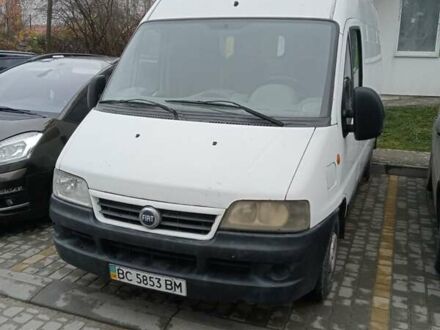 Белый Фиат Дукато, объемом двигателя 2.8 л и пробегом 400 тыс. км за 3700 $, фото 1 на Automoto.ua