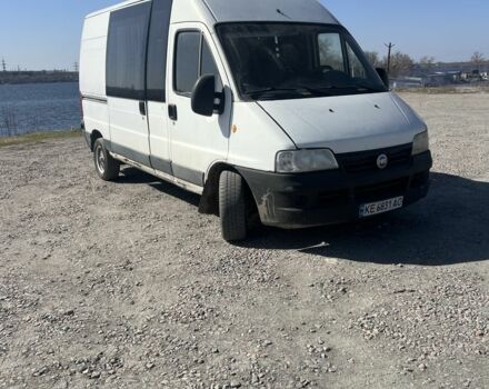 Белый Фиат Дукато, объемом двигателя 2 л и пробегом 250 тыс. км за 2400 $, фото 1 на Automoto.ua