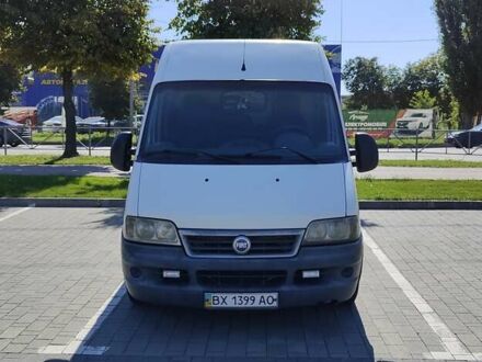 Фиат Дукато 2003 в Хмельницком на Automoto.ua Белый Фиат Дукато, объемом двигателя 2.8 л и пробегом 740 тыс. км за 3400 $, фото 1 на Automoto.ua