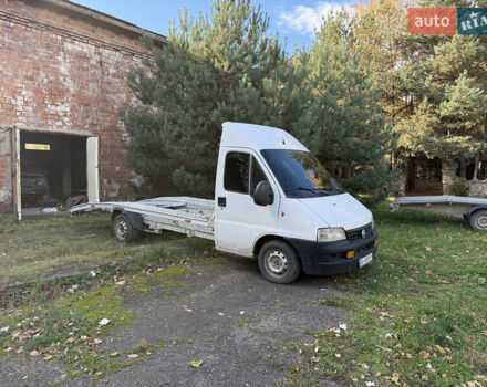 Белый Фиат Дукато, объемом двигателя 2.8 л и пробегом 370 тыс. км за 5500 $, фото 1 на Automoto.ua