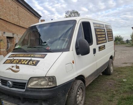 Белый Фиат Дукато, объемом двигателя 2 л и пробегом 350 тыс. км за 3011 $, фото 1 на Automoto.ua