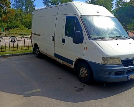 Белый Фиат Дукато, объемом двигателя 2.8 л и пробегом 564 тыс. км за 2200 $, фото 1 на Automoto.ua