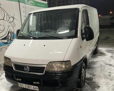 Белый Фиат Дукато, объемом двигателя 2.3 л и пробегом 343 тыс. км за 3500 $, фото 1 на Automoto.ua