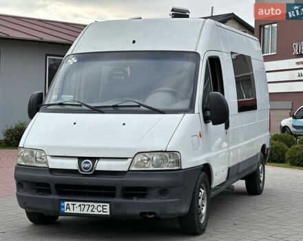 Белый Фиат Дукато, объемом двигателя 2.3 л и пробегом 482 тыс. км за 4999 $, фото 1 на Automoto.ua